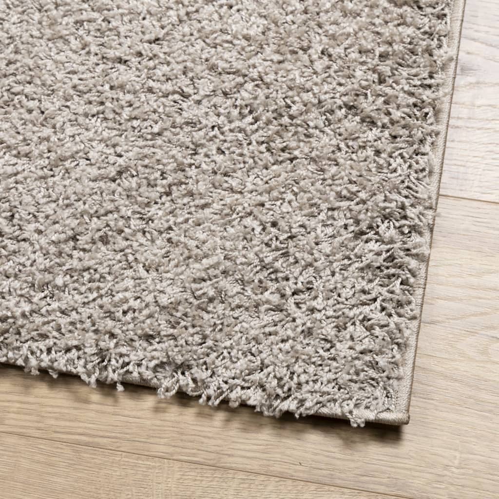 vidaXL Shaggy Rug PAMPLONA High Pile Modern Beige 240x340 cm