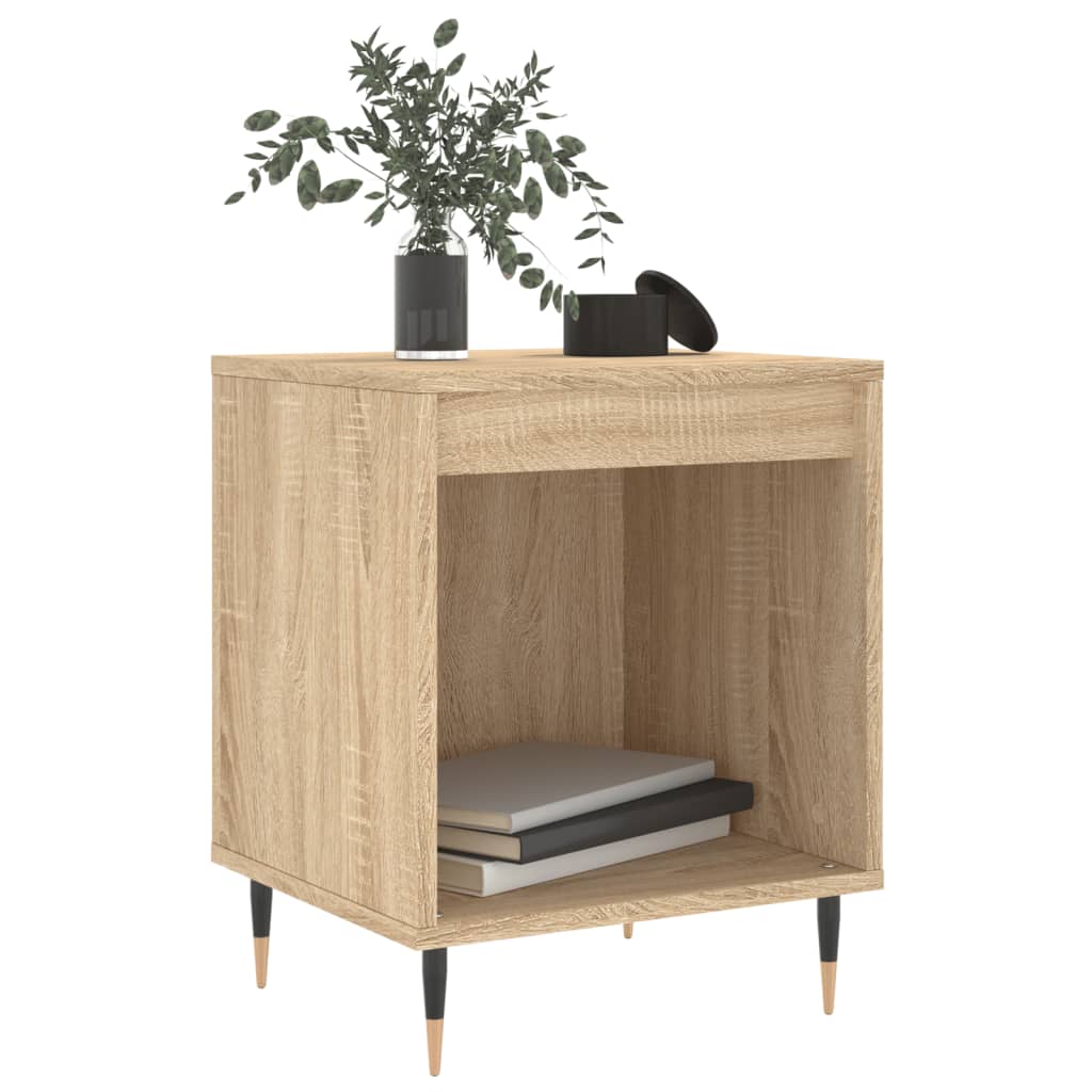 vidaXL Bedside Cabinets 2 pcs Sonoma Oak 40x35x50 cm Engineered Wood