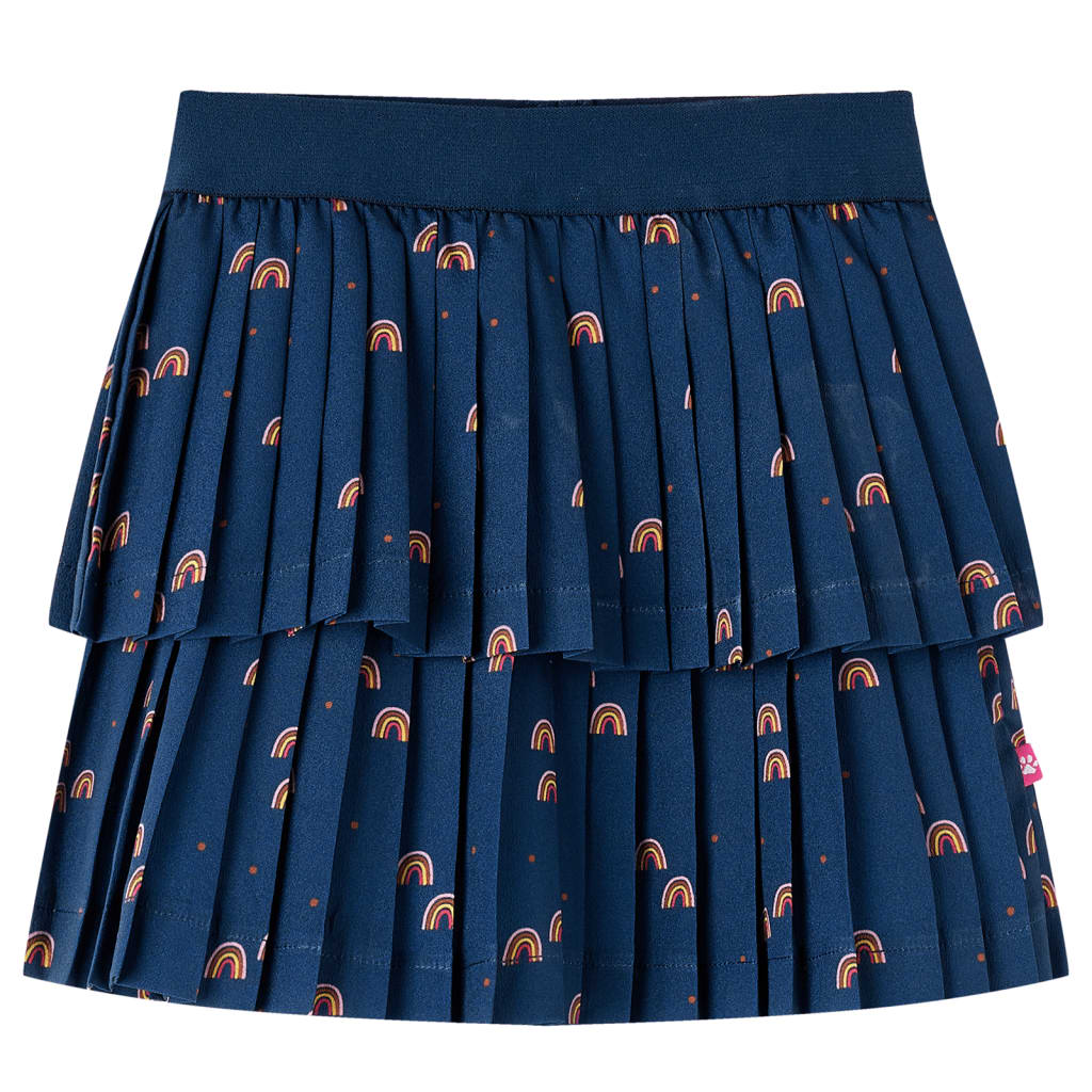 Kids' Skirt Navy Blue 128