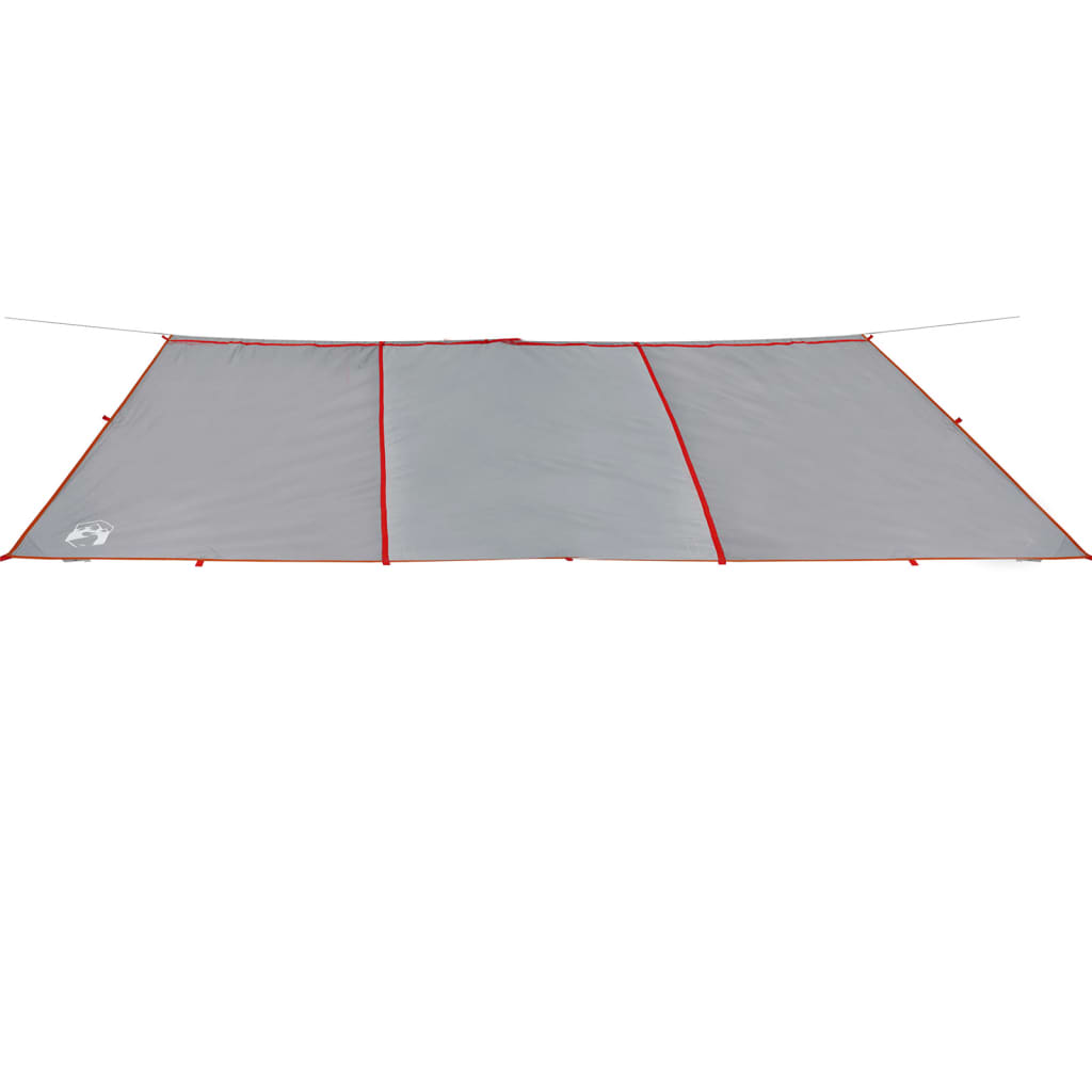 vidaXL Camping Tarp Grey and Orange 420x440 cm Waterproof