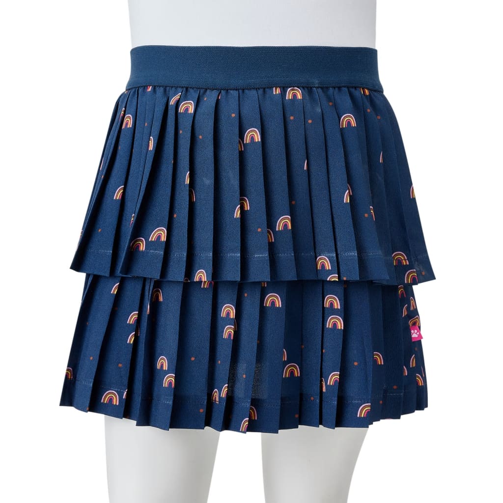 Kids' Skirt Navy Blue 128