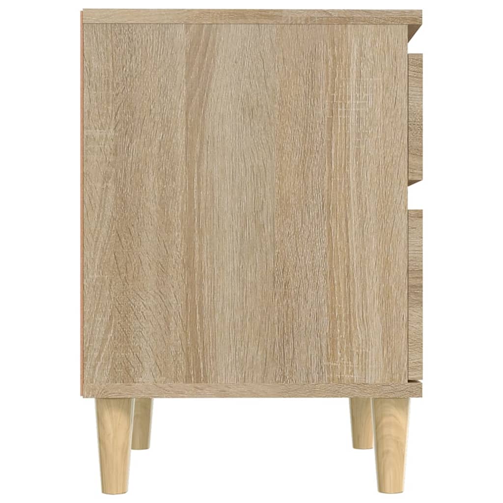 vidaXL Bedside Cabinet Sonoma Oak 40x35x50 cm