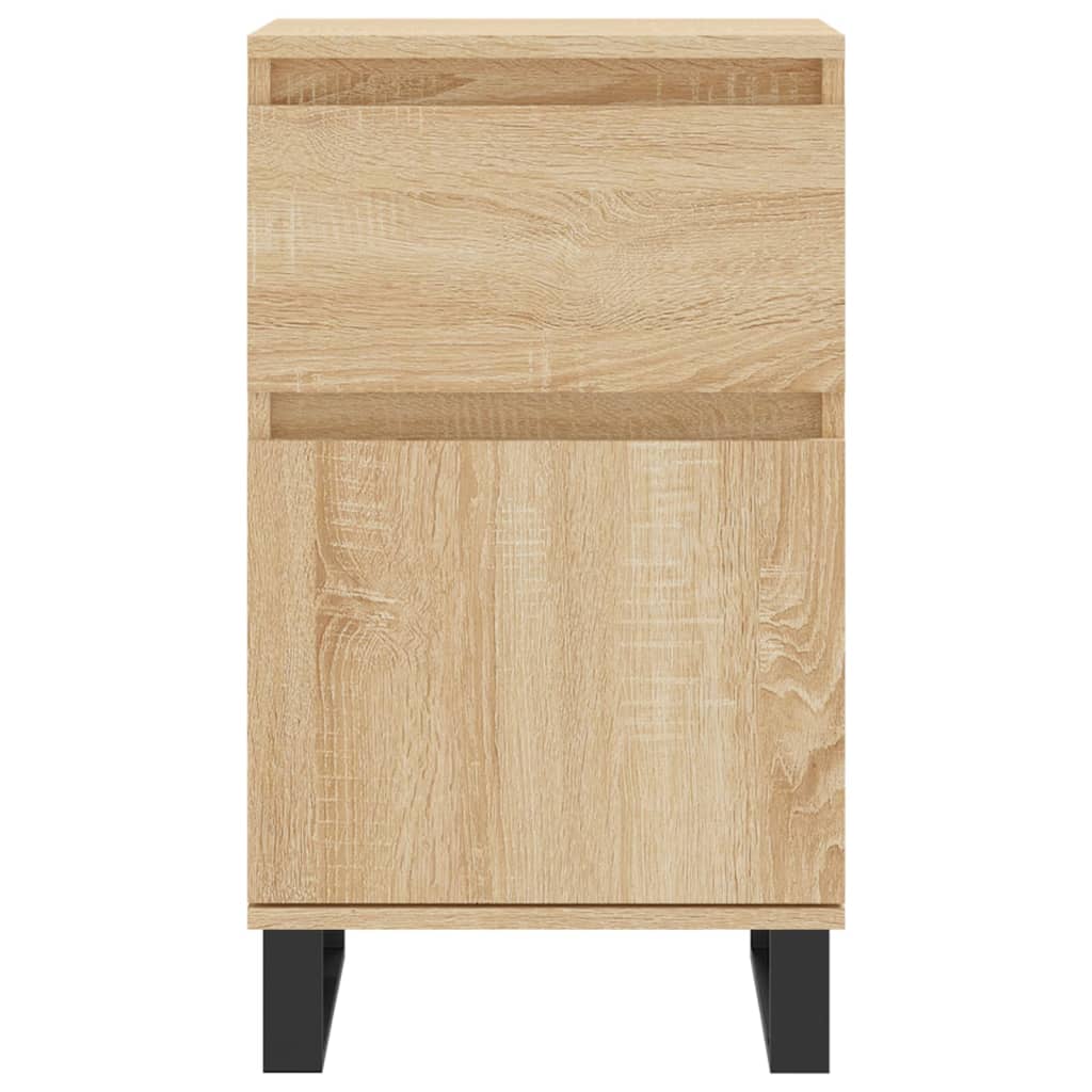 vidaXL Sideboard Sonoma Oak 40x35x70 cm Engineered Wood