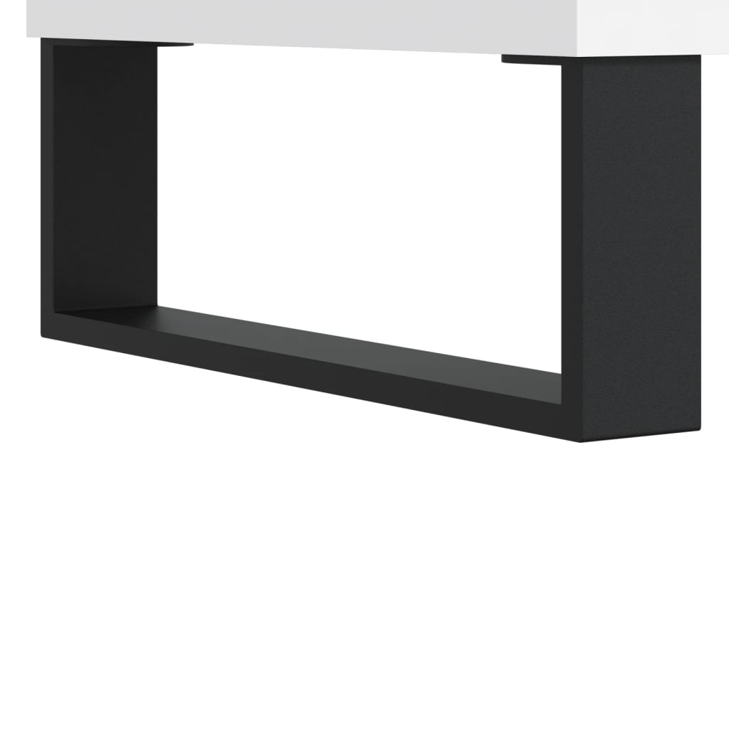 vidaXL TV Cabinet White 69.5x30x50 cm Engineered Wood