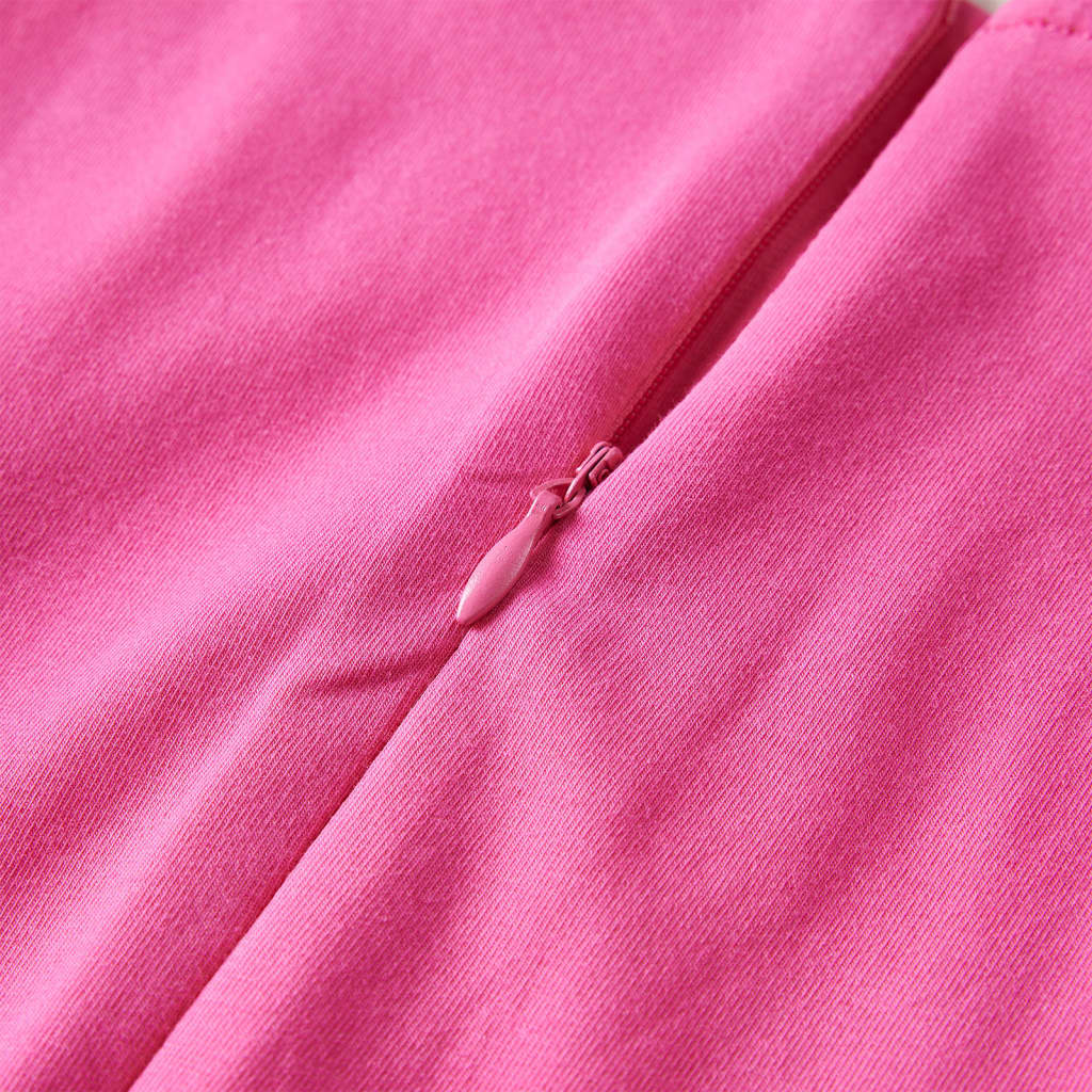 Kids' Dress Bright Pink 128