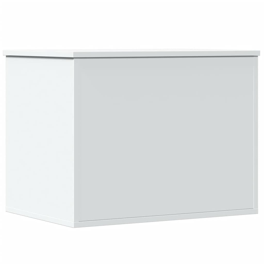 vidaXL Storage Box White 60x42x46 cm Engineered Wood