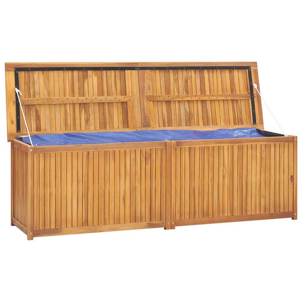 vidaXL Garden Box 175x50x55 cm Solid Wood Teak