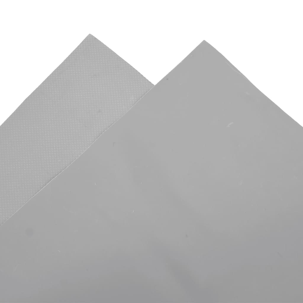 vidaXL Tarpaulin Grey 5x5 m 650 g/m²