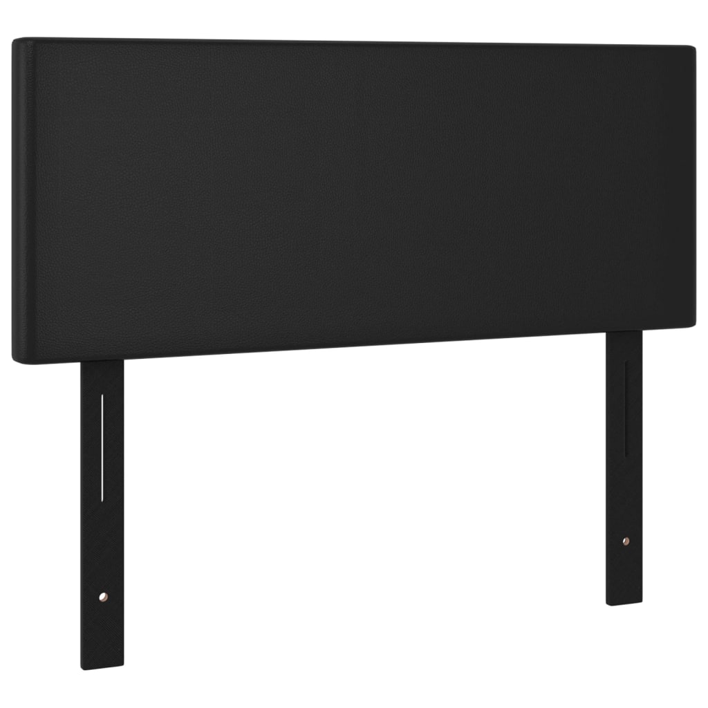 vidaXL Headboard Black 100x5x78/88 cm Faux Leather