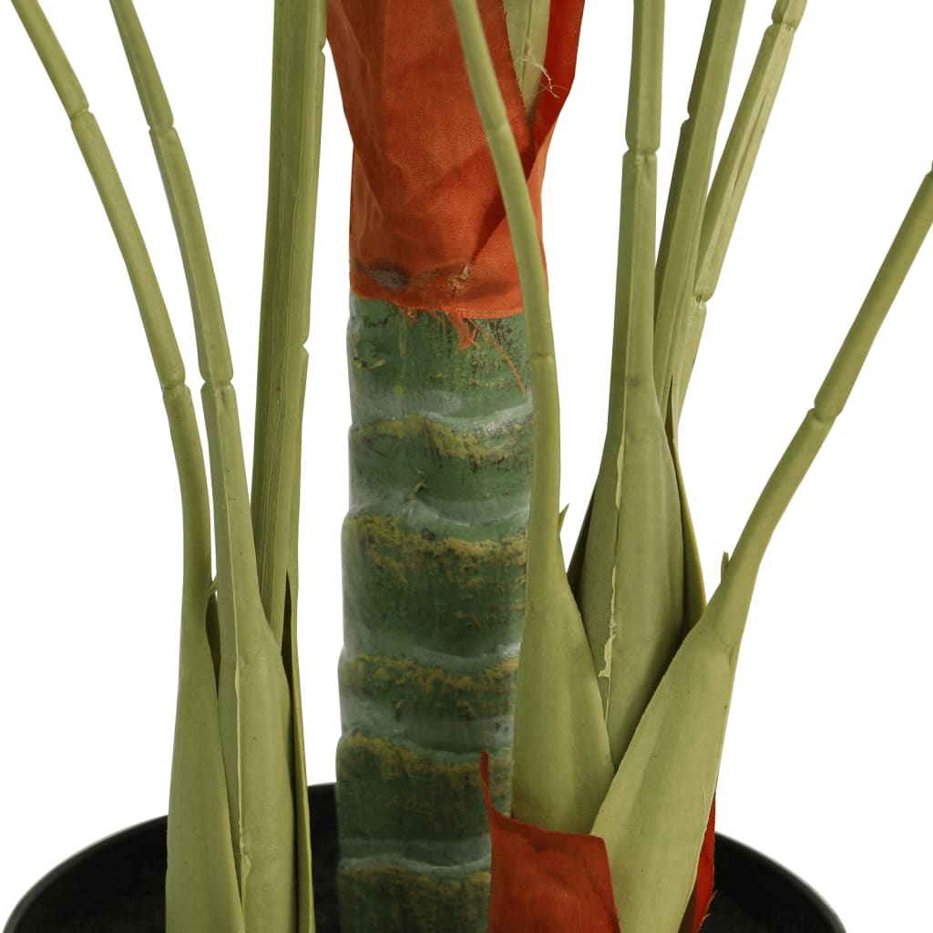 vidaXL Artificial Palm Tree with 3 Trunks Green 85 cm PP