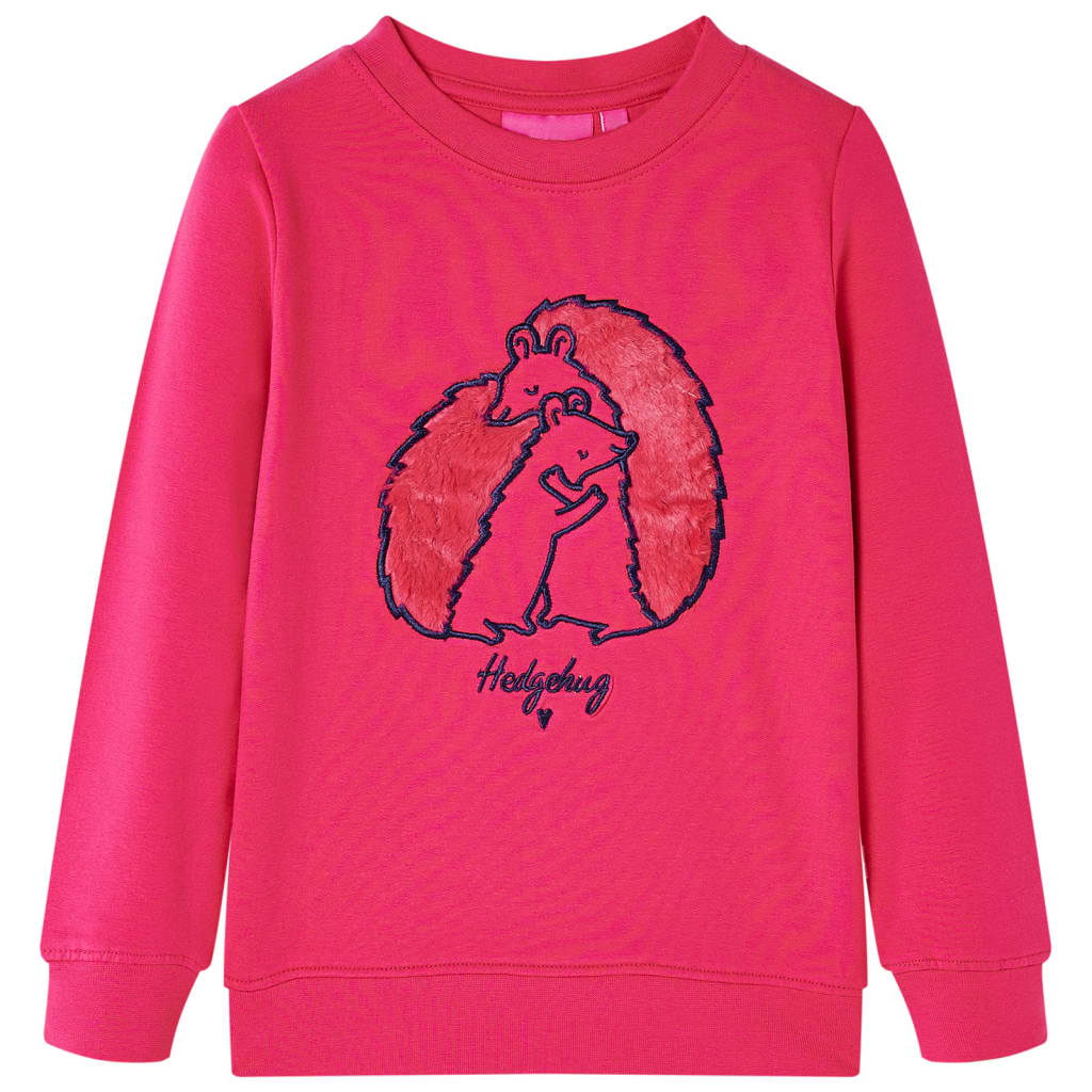 Kids' Sweatshirt Bright Pink 116