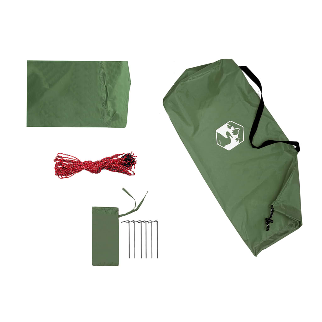 vidaXL Camping Tarp Green 420x440 cm Waterproof