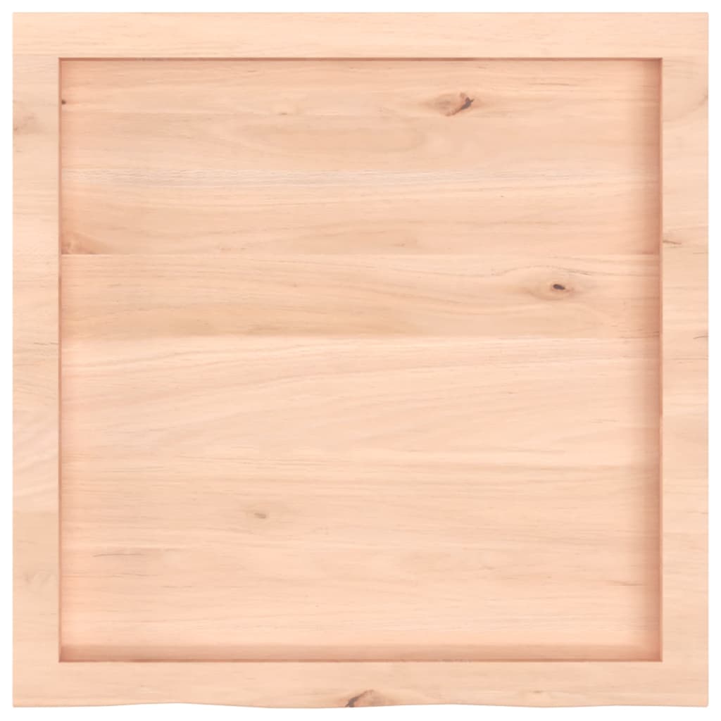 vidaXL Bathroom Countertop 60x60x(2-4) cm Untreated Solid Wood