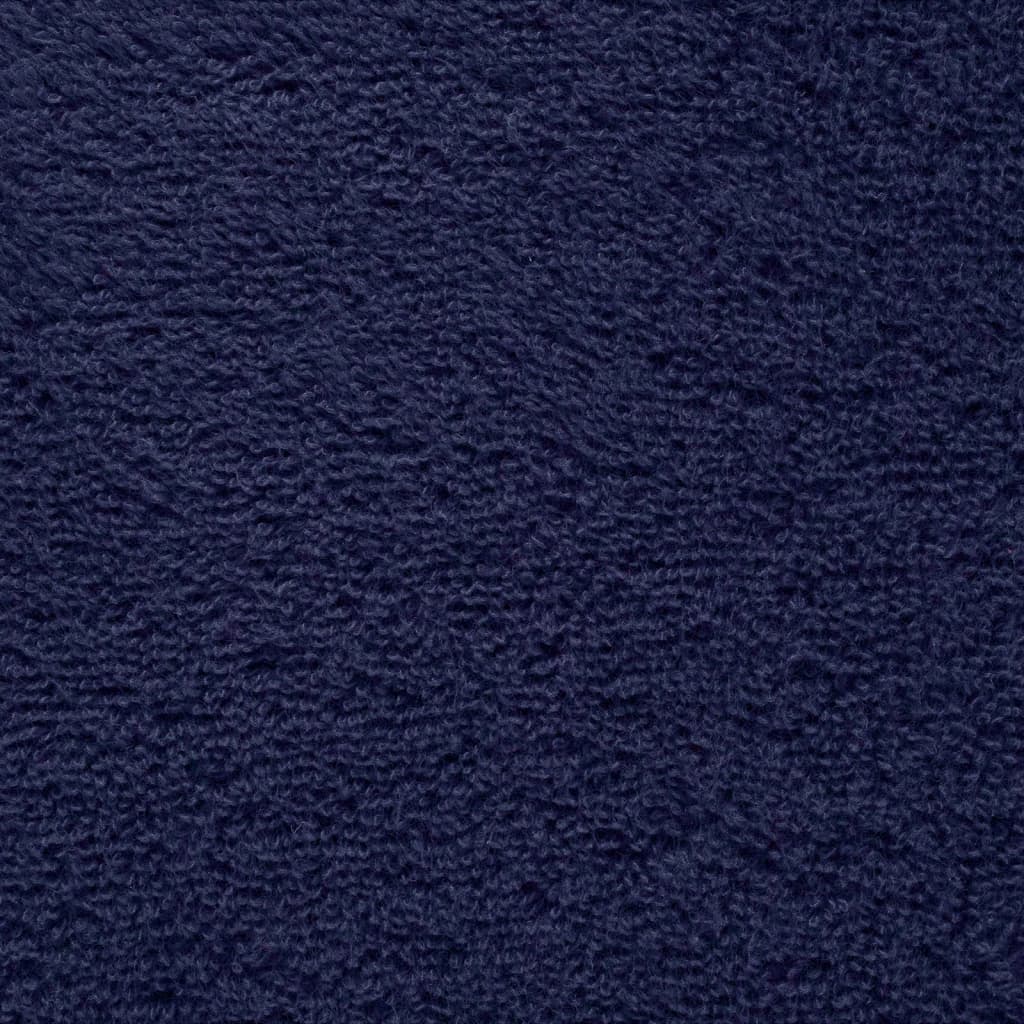 vidaXL Premium Sauna Towels SOLUND 2pcs Navy Blue 80x200cm 600gsm