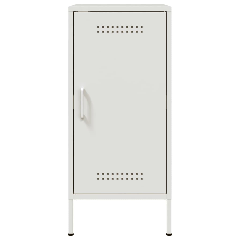 vidaXL Sideboard White 36x39x79 cm Cold-rolled Steel