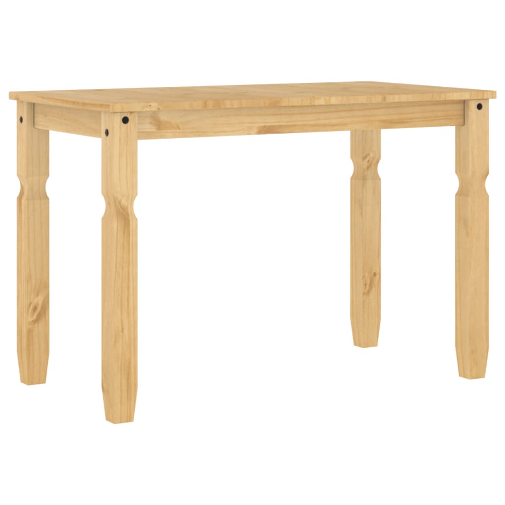 vidaXL Dining Table Corona 112x60x75 cm Solid Wood Pine