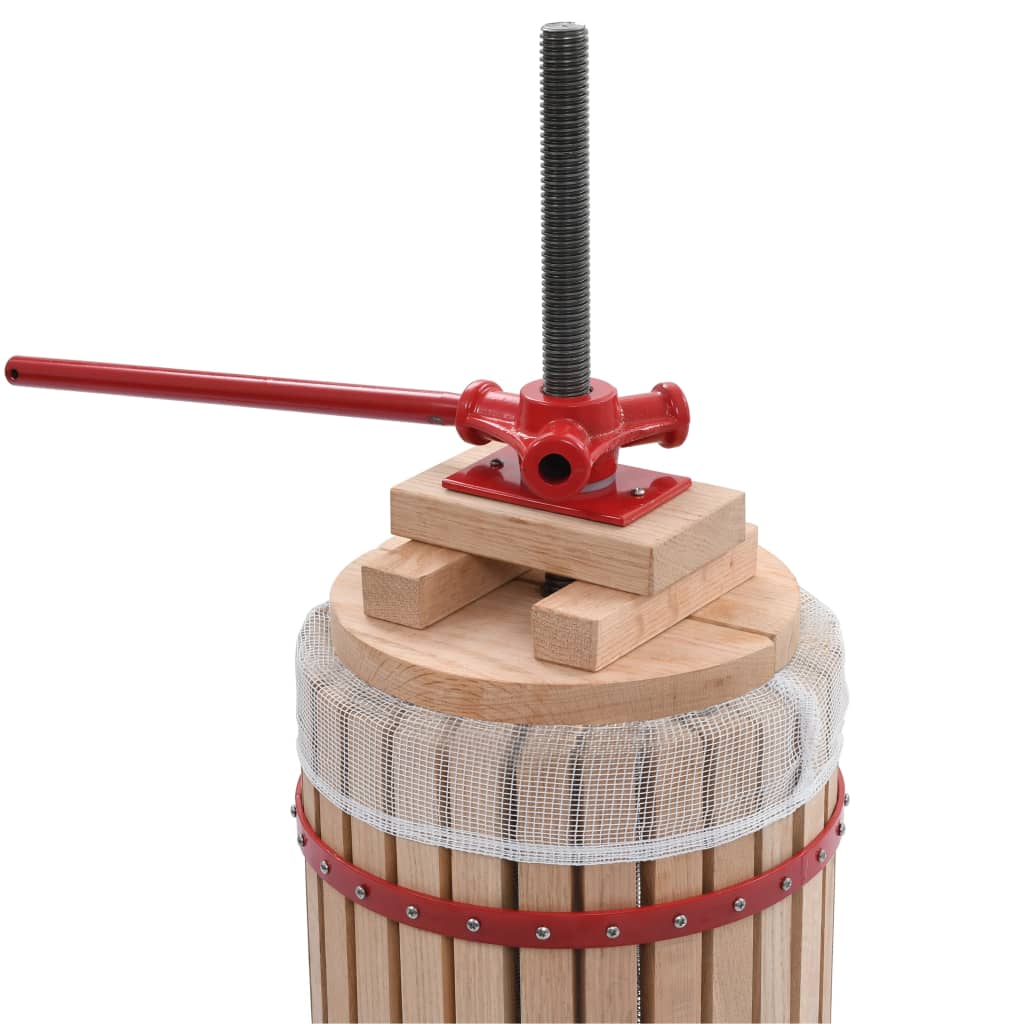 vidaXL 2 Piece Fruit & Wine Press and Crusher Set