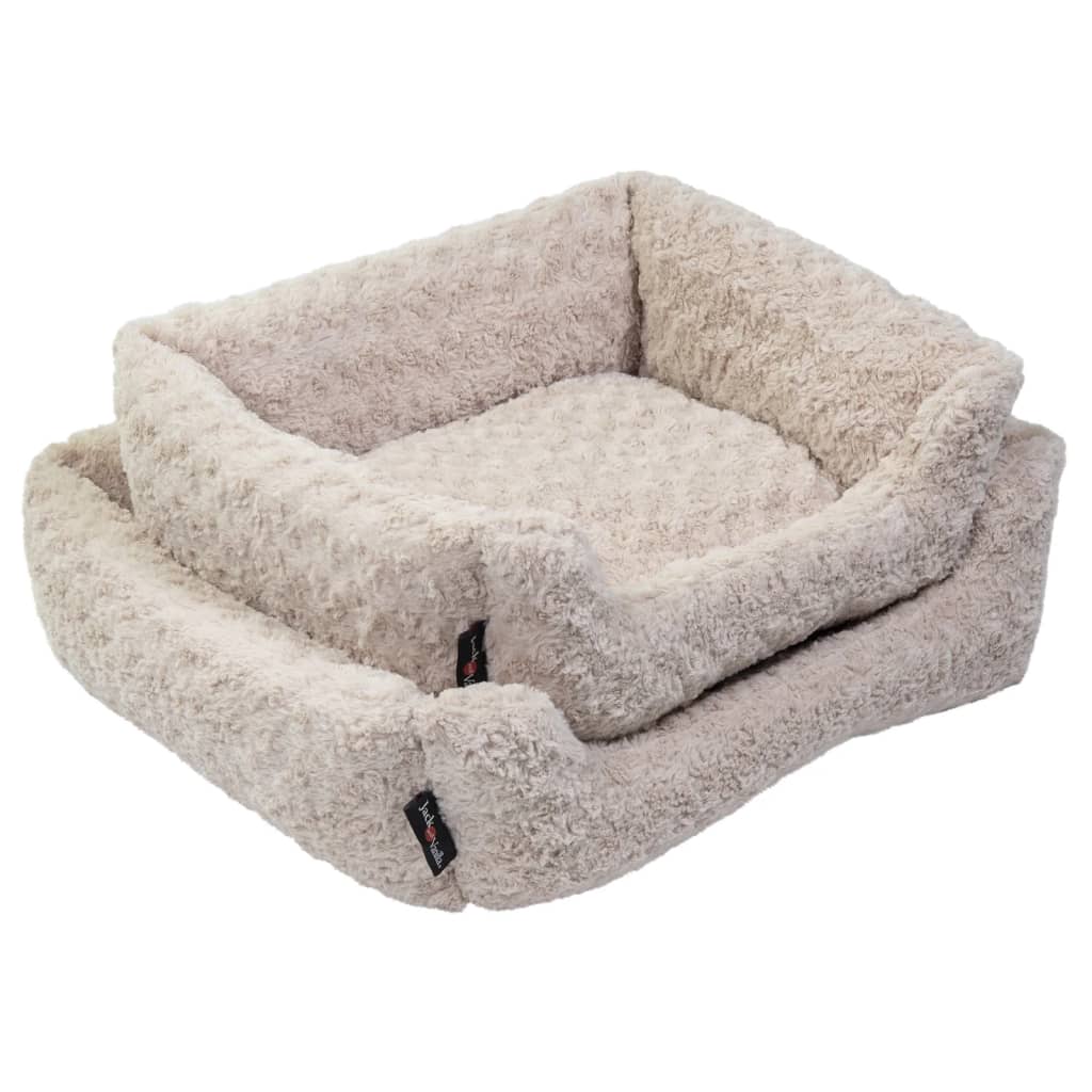 Jack and Vanilla Pet Sofa Softy S 60x52x18 cm Rosette Beige