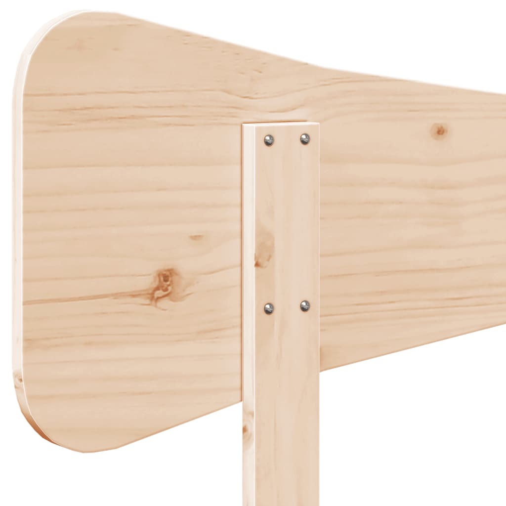 vidaXL Headboard 150 cm Solid Wood Pine