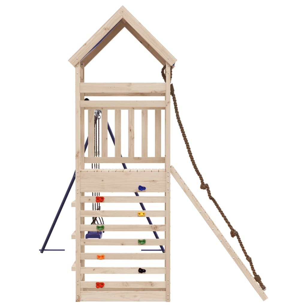 vidaXL Outdoor Playset Solid Wood Pine