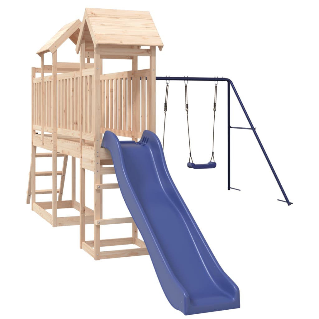 vidaXL Outdoor Playset Solid Wood Pine