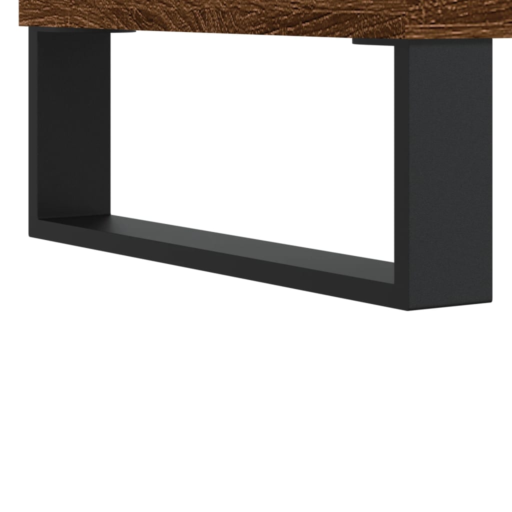 vidaXL TV Cabinet Brown Oak 150x36x30 cm Engineered Wood