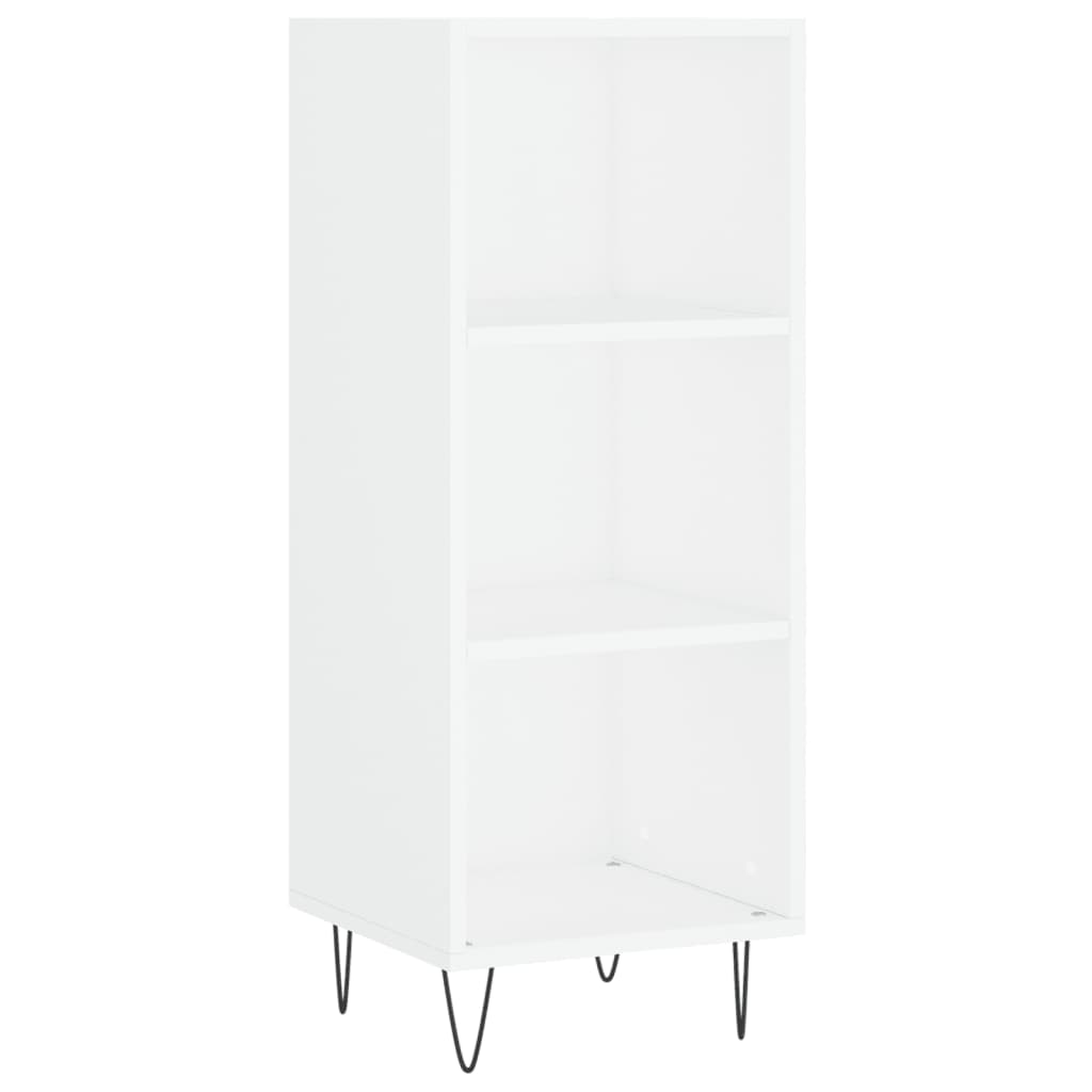 vidaXL Highboard White 34.5x32.5x180 cm Engineered Wood