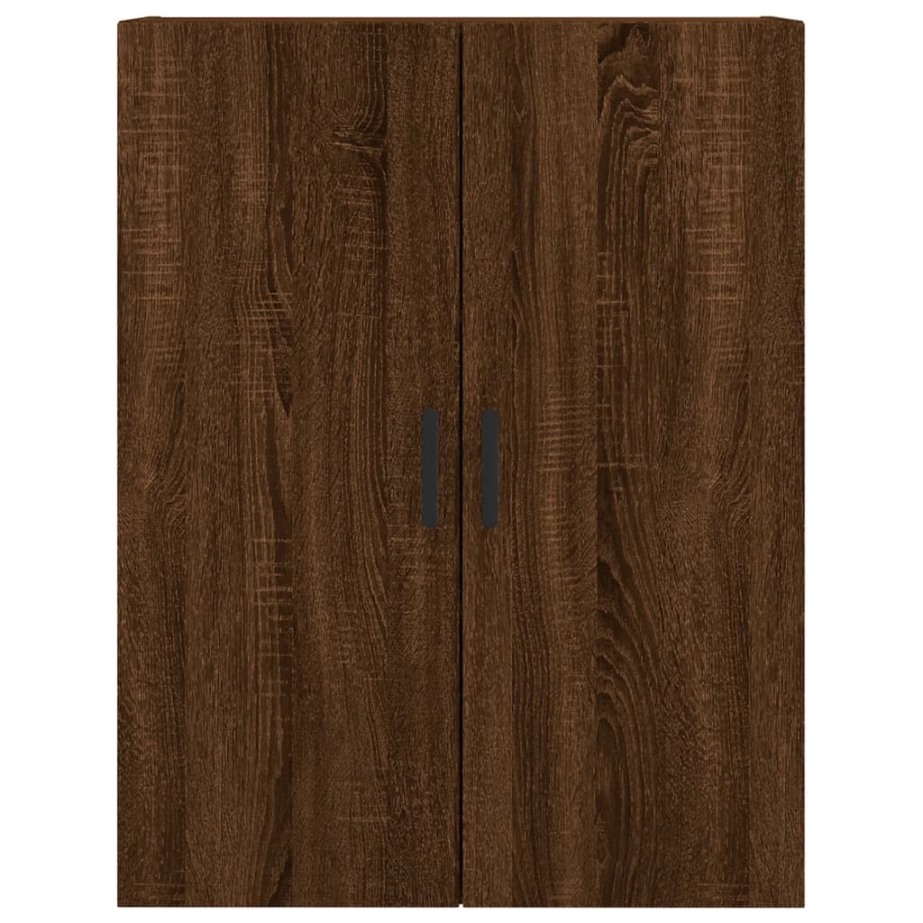 vidaXL Highboard Brown Oak 69.5x34x180 cm Engineered Wood