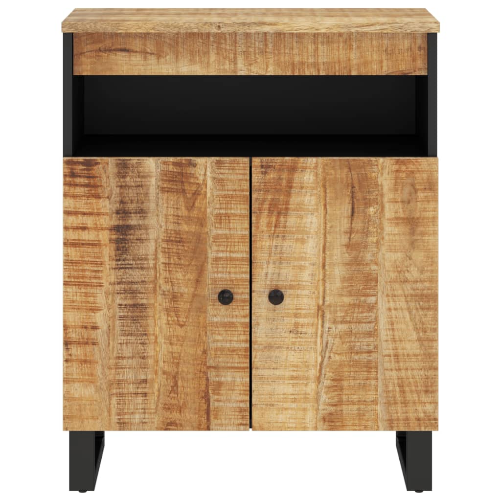 vidaXL Sideboard with 2 Doors 60x33x75 cm Solid Wood Mango