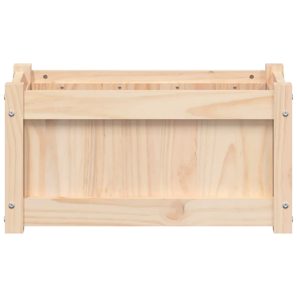 vidaXL Garden Planter 60x31x31 cm Solid Wood Pine