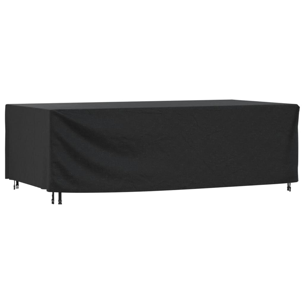 vidaXL Garden Furniture Cover Black 300x140x90 cm Waterproof 420D