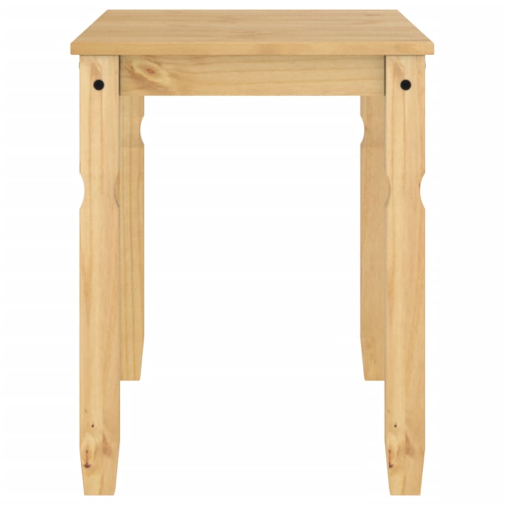 vidaXL Dining Table Corona 112x60x75 cm Solid Wood Pine