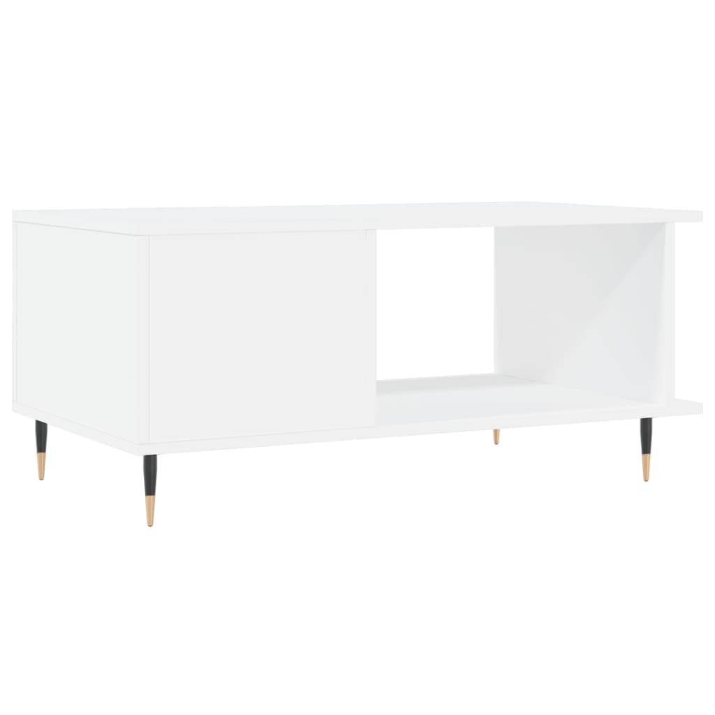 vidaXL Coffee Table White 90x50x40 cm Engineered Wood