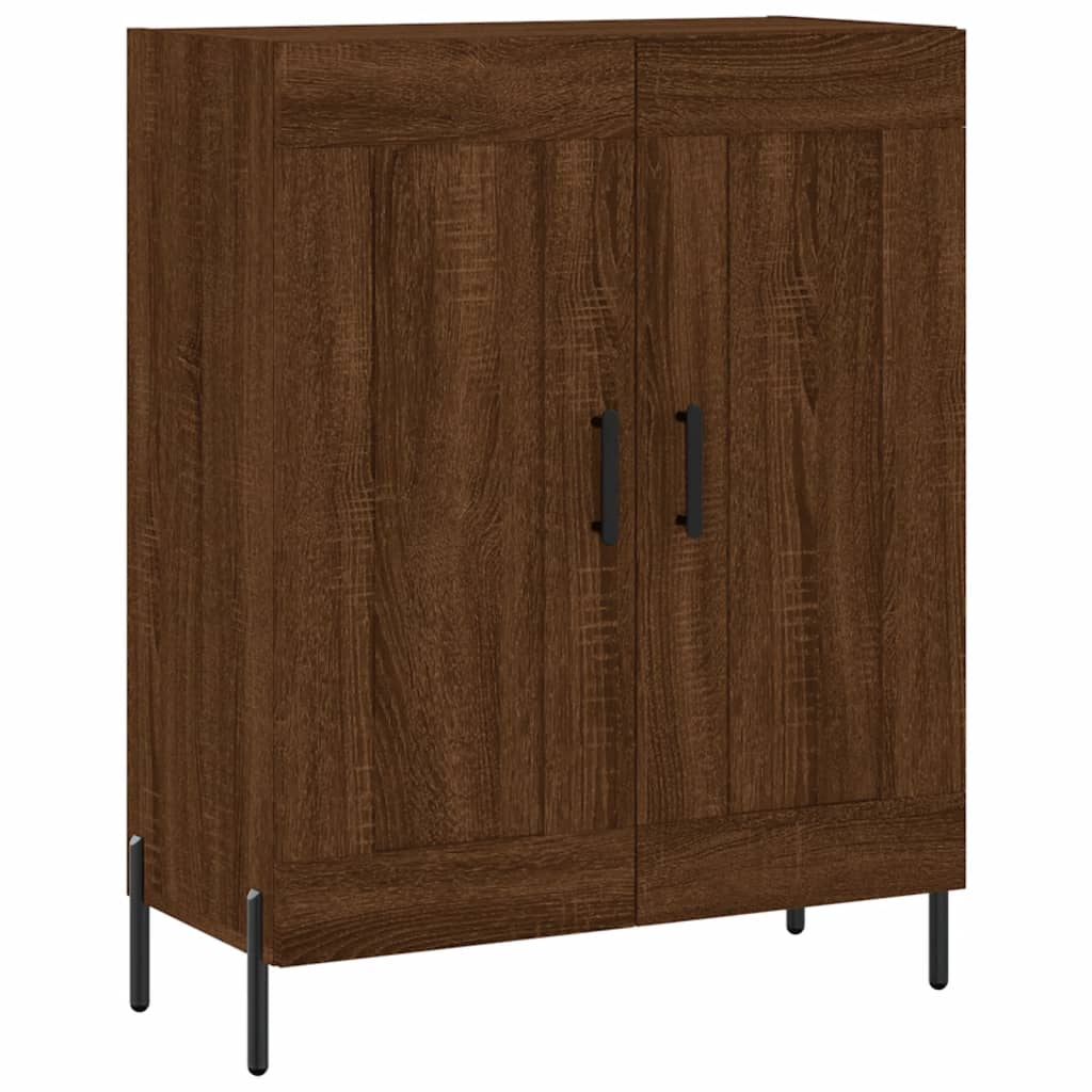 vidaXL Sideboard Brown Oak 69.5x34x90 cm Engineered Wood