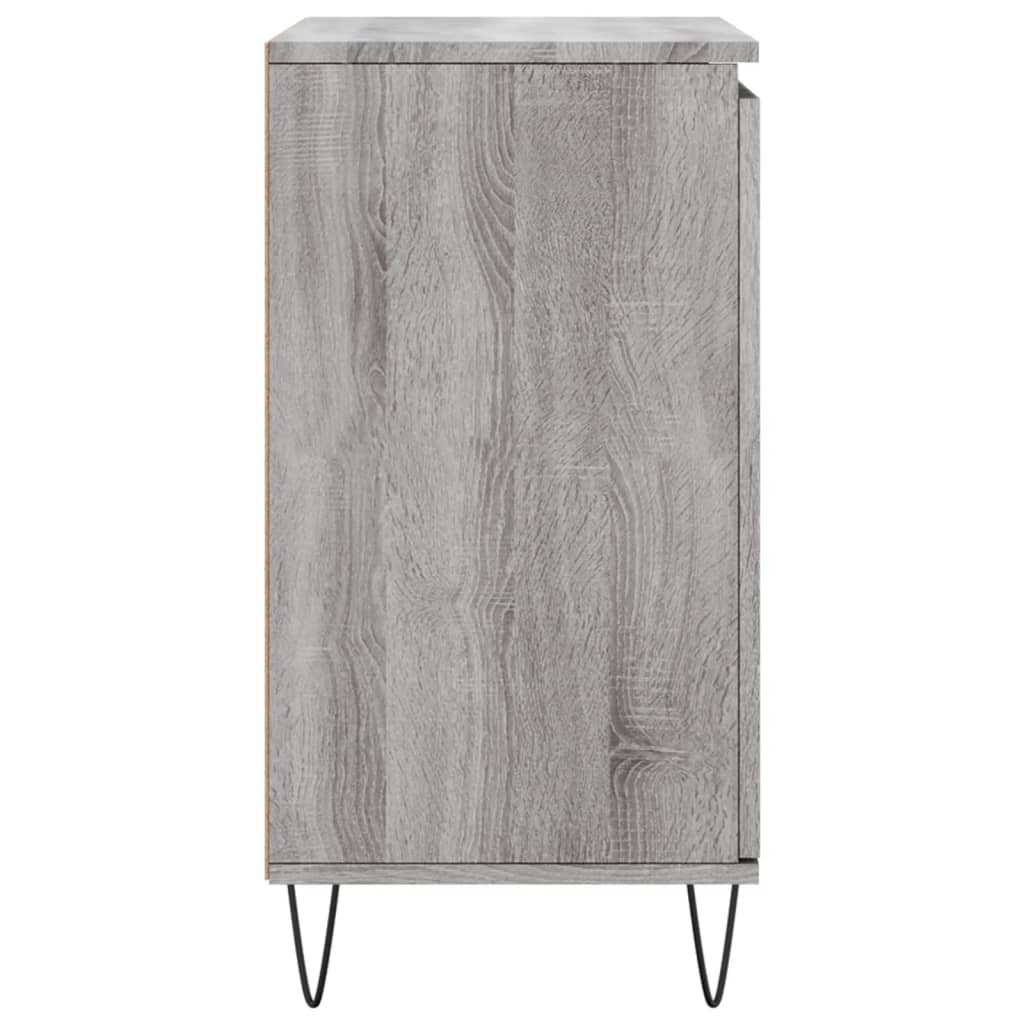 vidaXL Sideboard Grey Sonoma 60x35x70 cm Engineered Wood