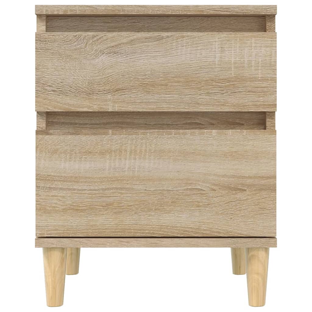 vidaXL Bedside Cabinet Sonoma Oak 40x35x50 cm