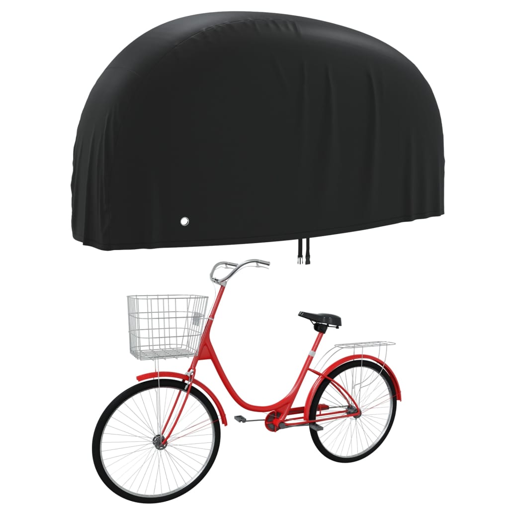 vidaXL Bike Cover Black 200x85x110 cm 190T Oxford