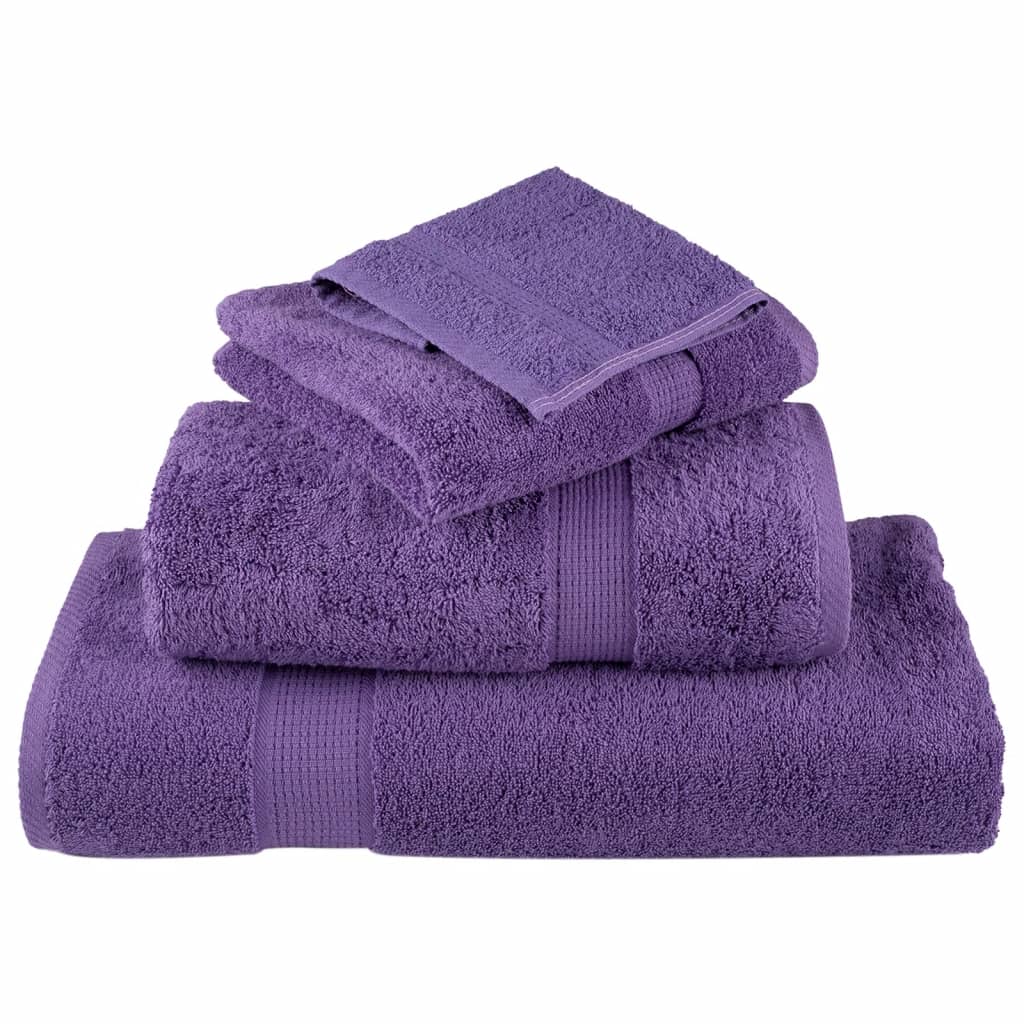 vidaXL Premium Bath Towels SOLUND 2 pcs 100x150 cm 600 gsm