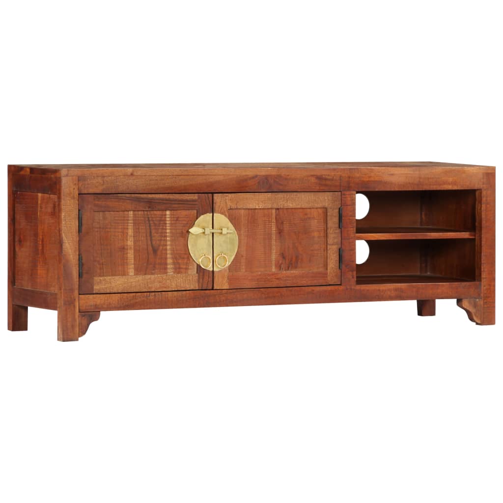 vidaXL TV Cabinet 120x30x40 cm Solid Acacia Wood