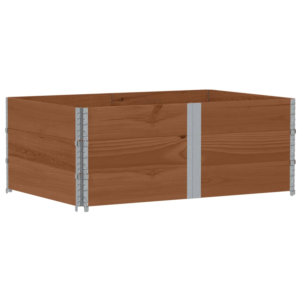 vidaXL Garden Planter Brown 150x100 cm Solid Wood Pine