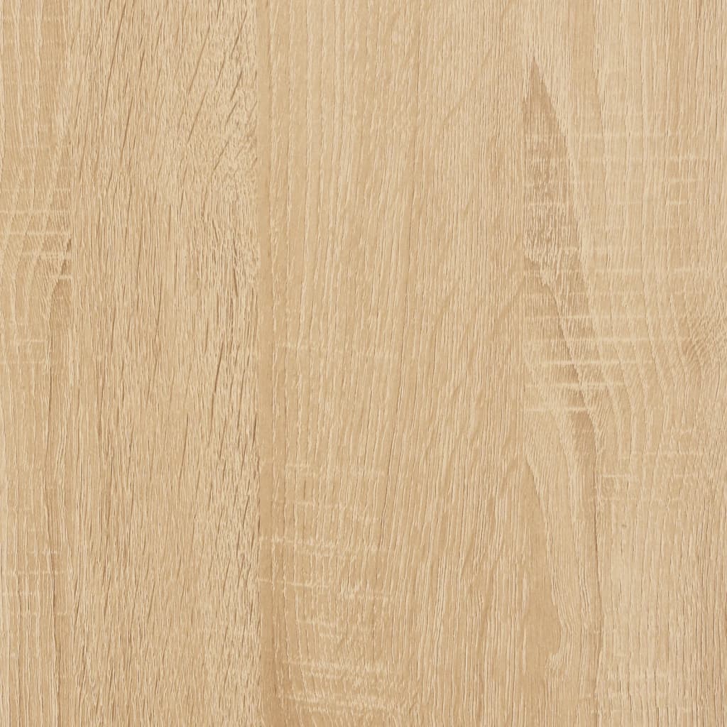 vidaXL Highboard Sonoma Oak 34.5x32.5x180 cm Engineered Wood