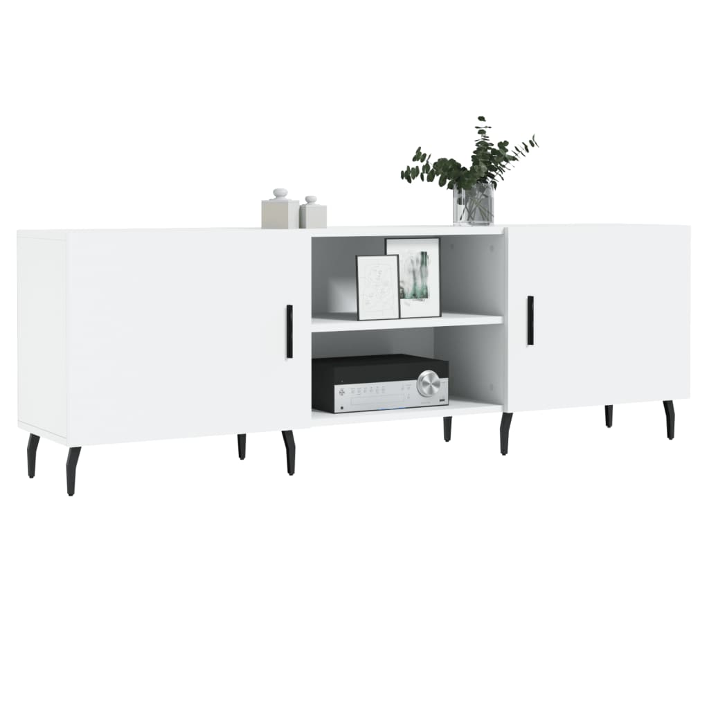 vidaXL TV Cabinet White 150x30x50 cm Engineered Wood