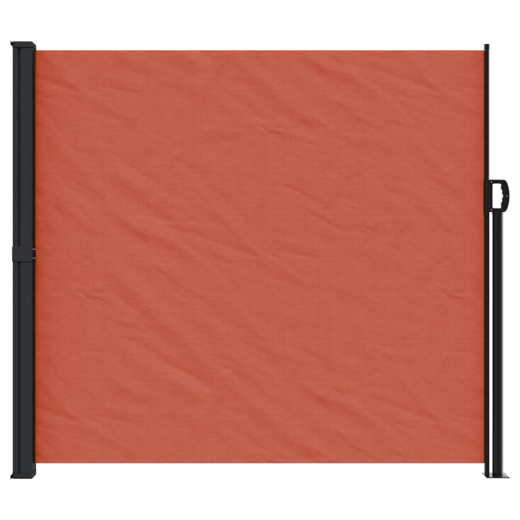 vidaXL Retractable Side Awning Terracotta 180x300 cm