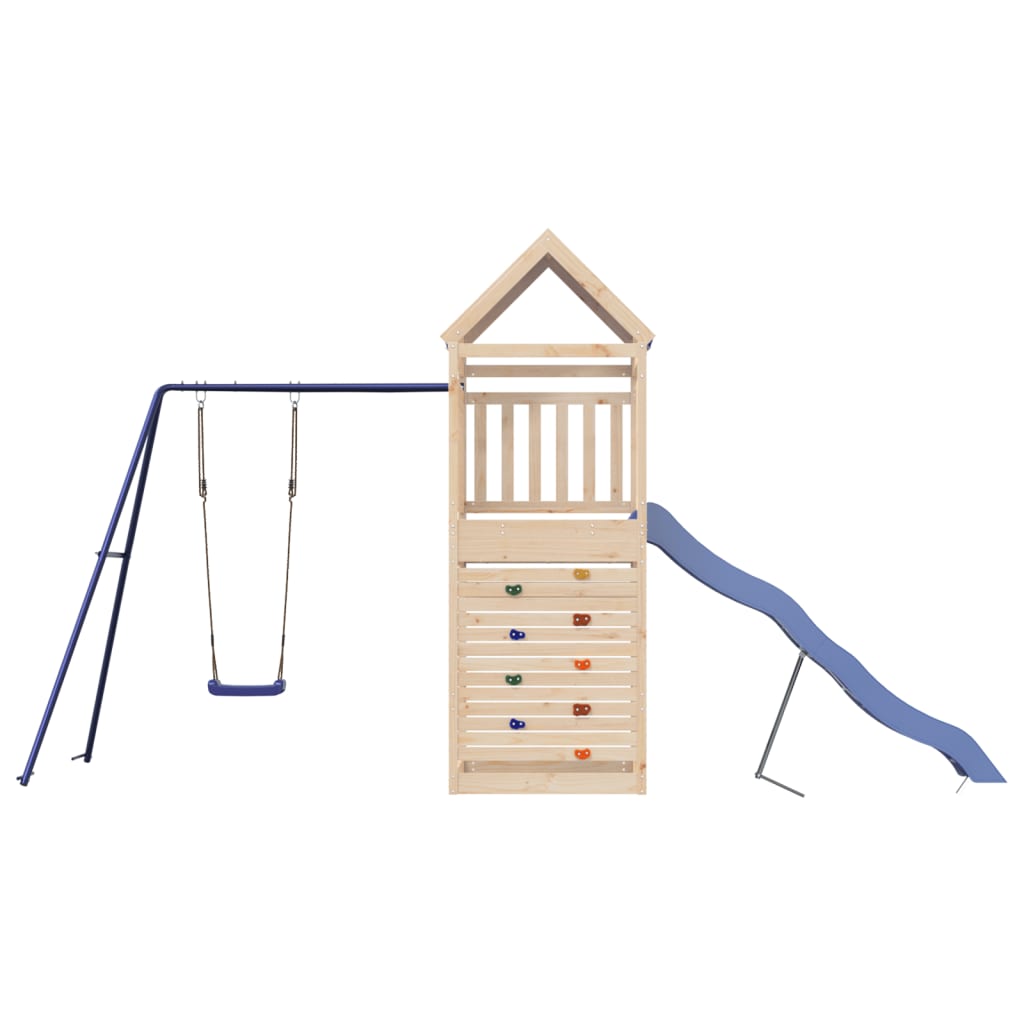 vidaXL Outdoor Playset Solid Wood Pine