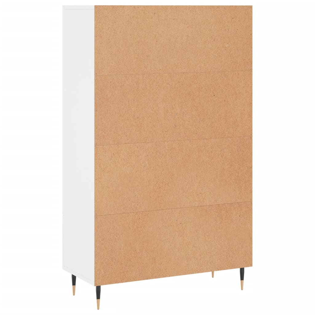 vidaXL Highboard White 69.5x31x115 cm Engineered Wood