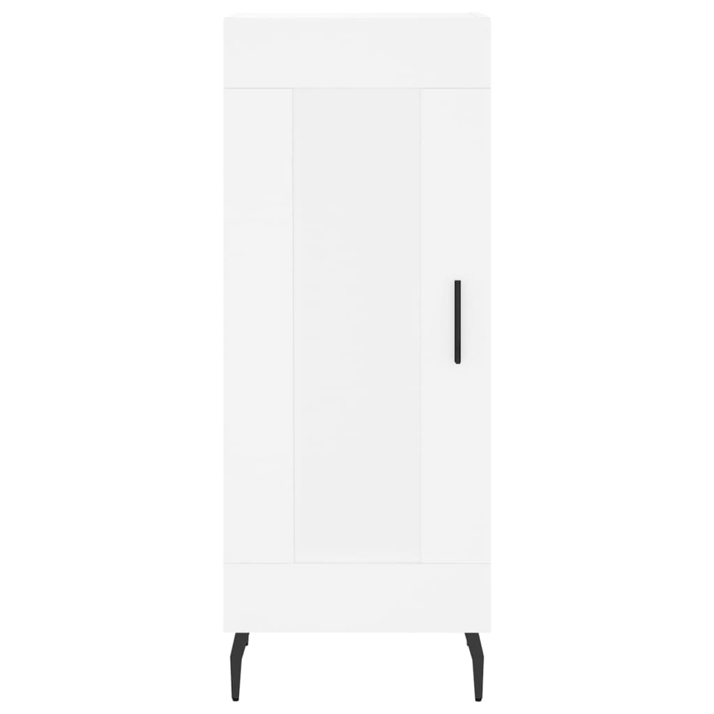 vidaXL Highboard White 34.5x34x180 cm Engineered Wood