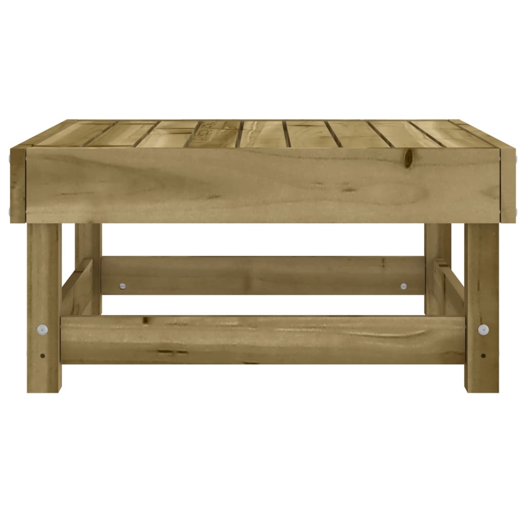 vidaXL Garden Footstool Impregnated Wood Pine