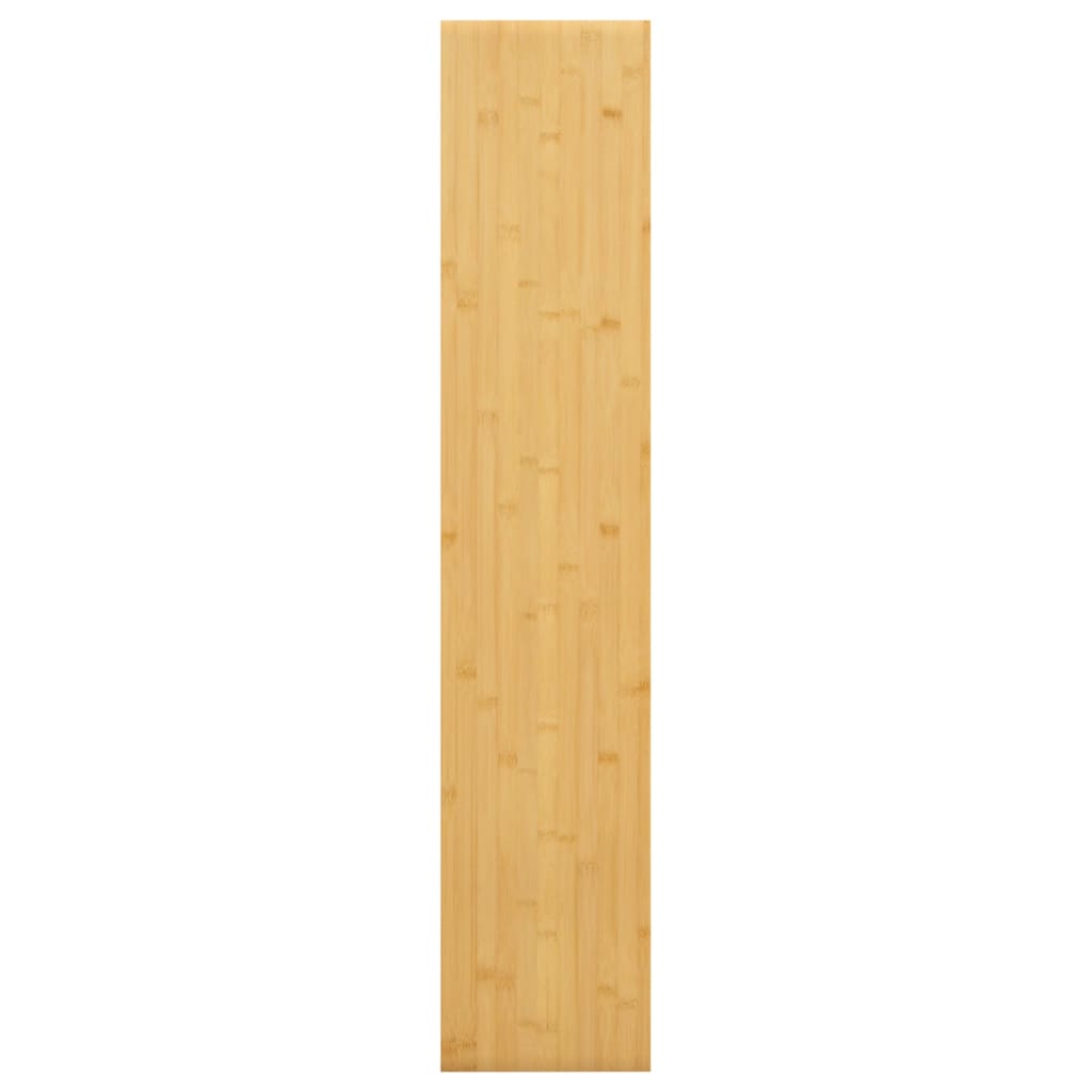 vidaXL Wall Shelf 100x20x2.5 cm Bamboo