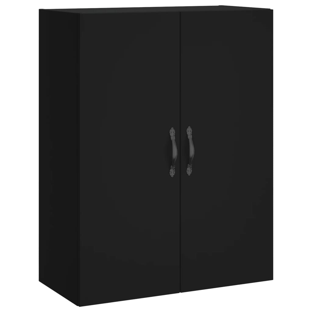 vidaXL Highboard Black 69.5x34x180 cm Engineered Wood