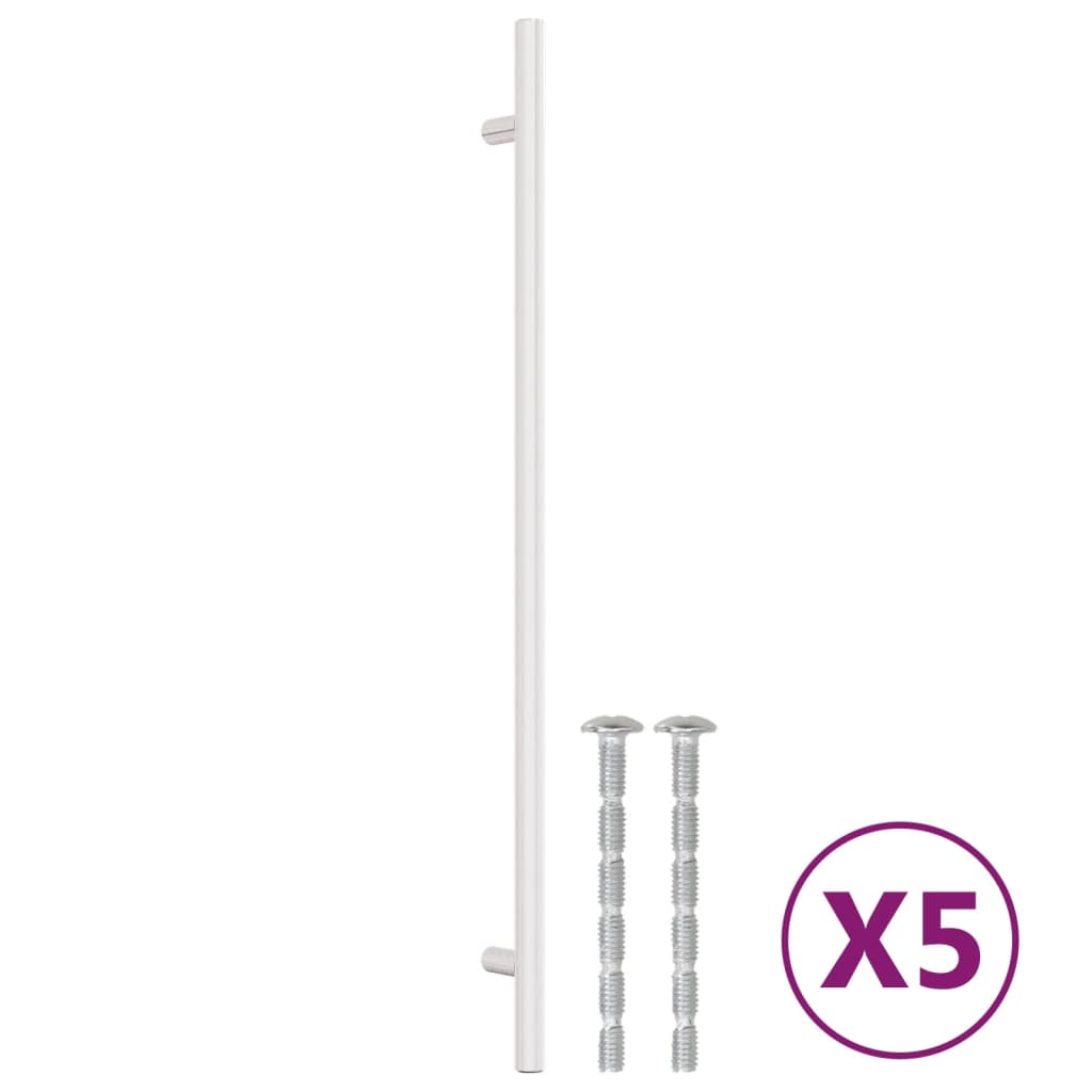 vidaXL Cabinet Handles 5 pcs Silver 320 mm Stainless Steel